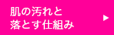 肌の汚れと落とす仕組み